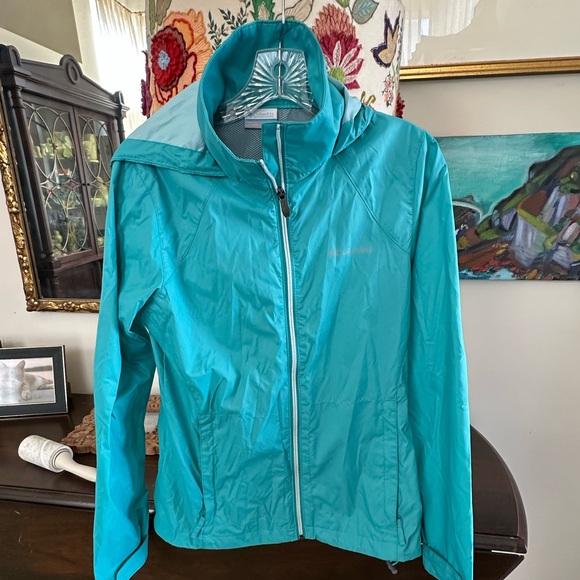 Columbia Women's Aqua Rain Jacket - Picture 1 of 4